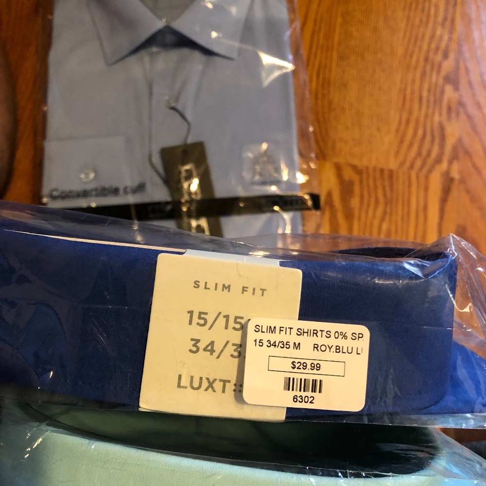 Mens dress shirts & socks